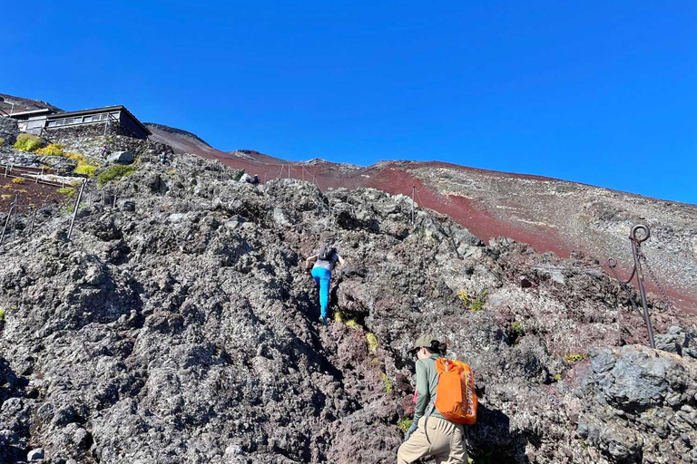 Mt. Fuji Guided Summit Climb with Mountain Hut Stay From Tokyo by Public Transit