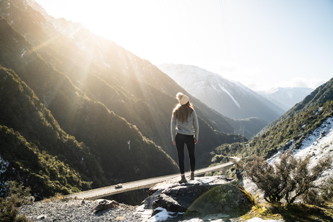 Da Christchurch: Tour di 1 viaggio a Franz Josef via Hokitika