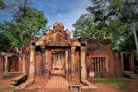 Odkryj Banteay Srei, Kbal Spean i przygodę w lokalnej wiosce