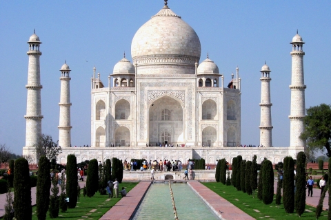 Vanuit Delhi: privé-zonsopgangstour Taj Mahal en Agra Fort