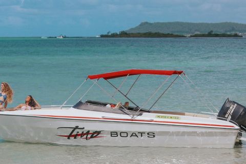 Mauritius: Private Speed Boat or Catamaran to île aux Cerfs