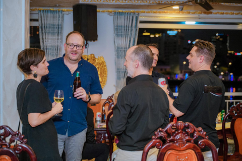 Ho Chi Minh: Water Puppet Show and Dinner Cruise (Max 11) Dinner on Cruise ONLY (With Guide, Pick-up & Drop-off)