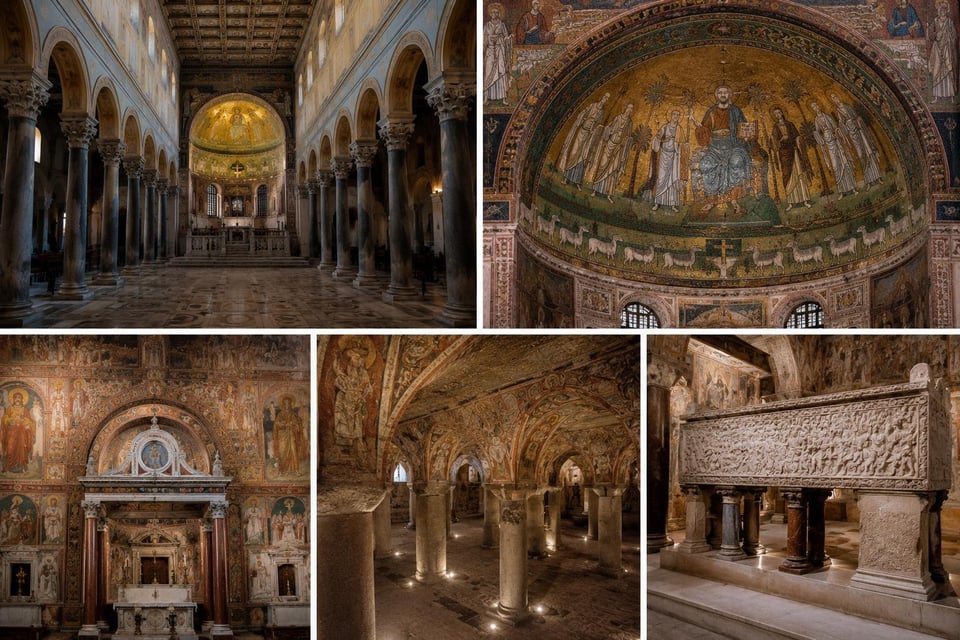 Rom: Führung durch das Untergeschoss der Basilika San Clemente Rom: Führung durch ...
