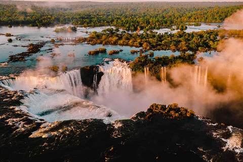 Guidad tur: Brasilianska vattenfall och exotiska fåglar i fågelpark