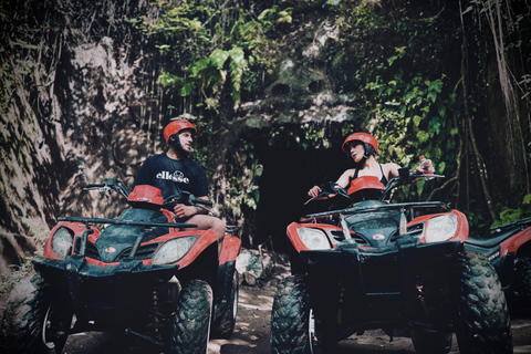 Bali: Äventyr med ATV fyrhjuling och forsränningTandemkörning med mötesplats