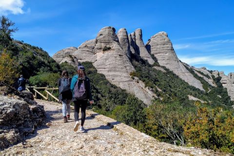 From Barcelona: Montserrat Monastery and Hike with a Local