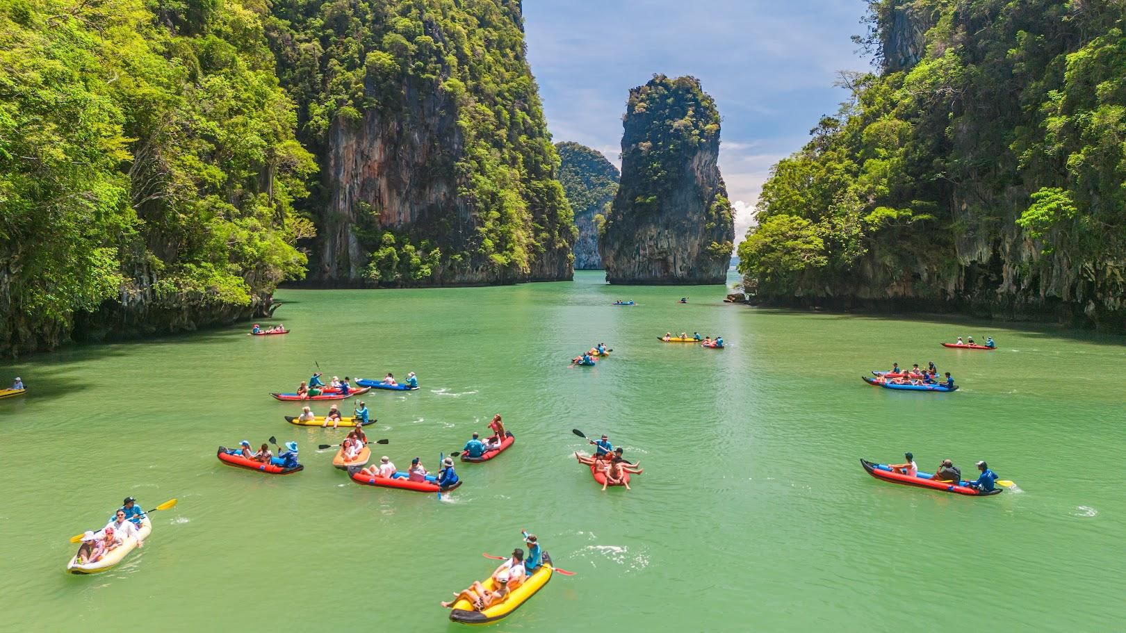Phuket: James Bond-Insel per Big Boat & Kanu + Parkgebühr