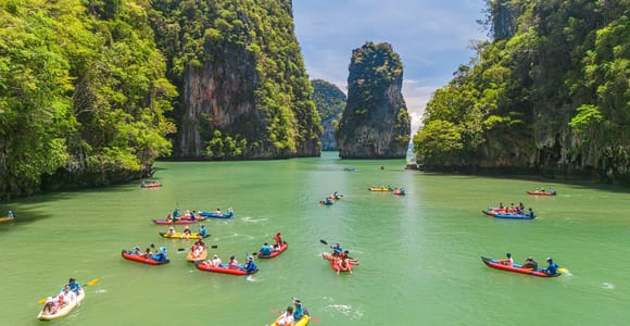 Phuket: James Bond Island Big Boat & Canoe + Park Fee