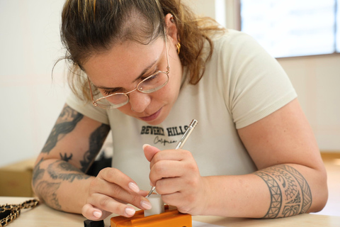 Stamp engraving workshop in Osaka