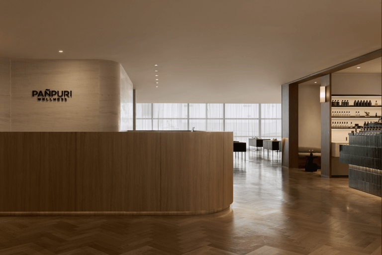 Bangkok: PAÑPURI WELLNESS Gaysorn Tower Onsen Ticket & Spa Deep Flow Thai Massage