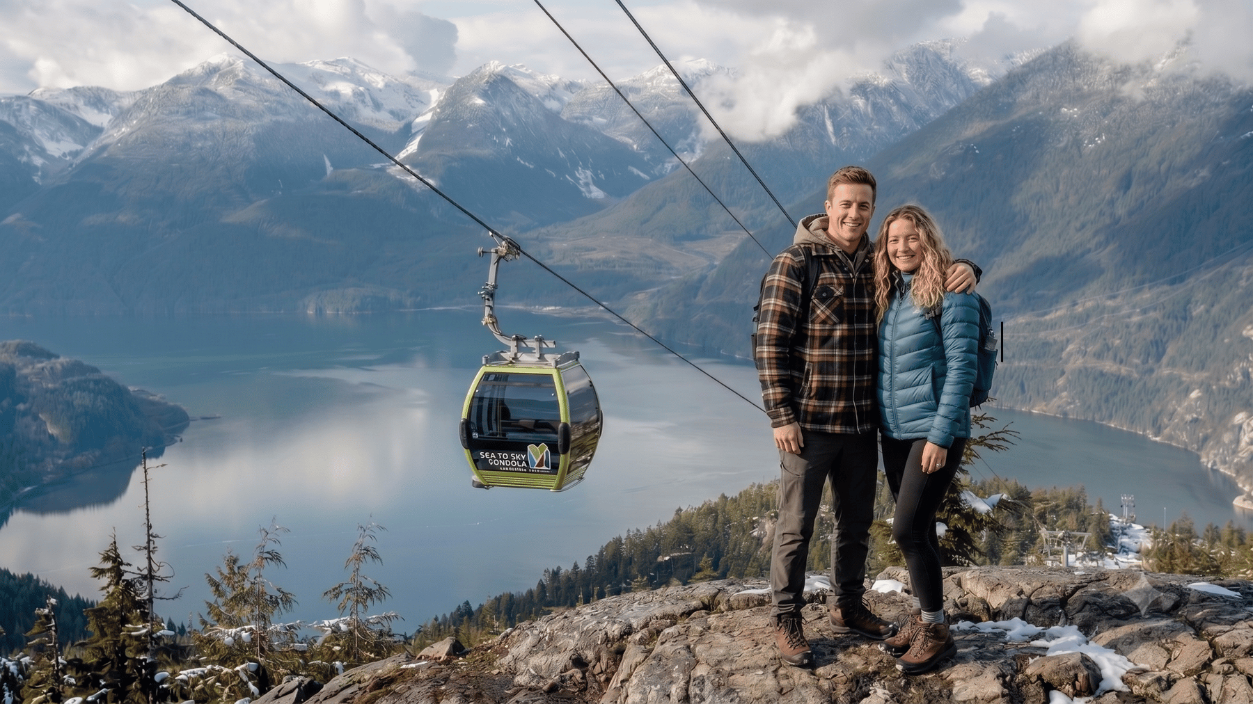 Vancouver: Whistler Gondola, Shannon Falls Premium-Tagestour
