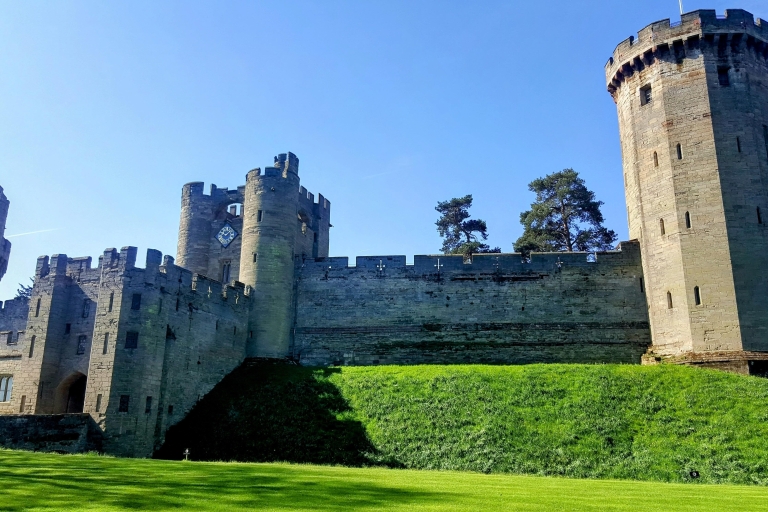 Le château de Warwick, la ville de Stratford et les Cotswolds