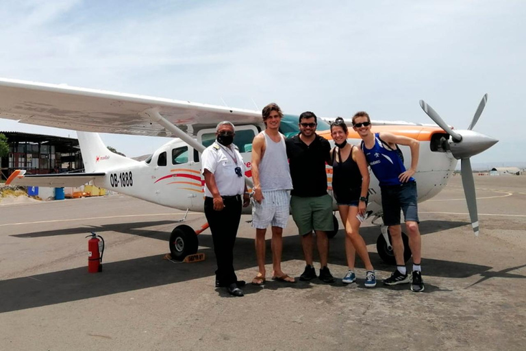 Lima: Vuelo sobre las Líneas de Nazca con traslado en autobús