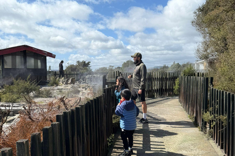 Auckland: Rotorua Te Puia & Maori Village Tour with Haka