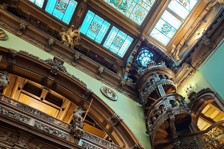 MINIVAN Dracula Castle, Peleș Castle & Wednesday 3 CASTLES Audio Guide 24 Languages