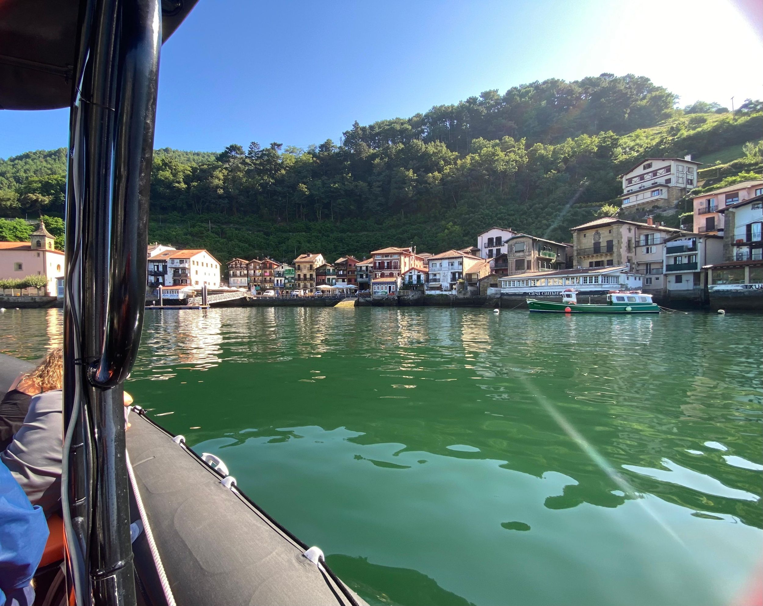 Pasaia-Expedition, Entdeckung des baskischen Fjords mit dem Boot
