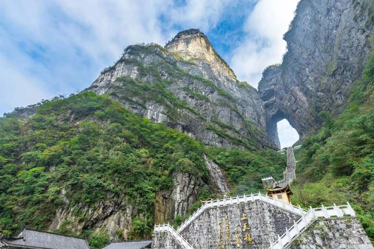 Zhangjiajie: Tianmen Mountain & Fox Fairy Show Ticket Tianmen Mountain Ticket ( Route A/B/C ) and Glass Skywalk