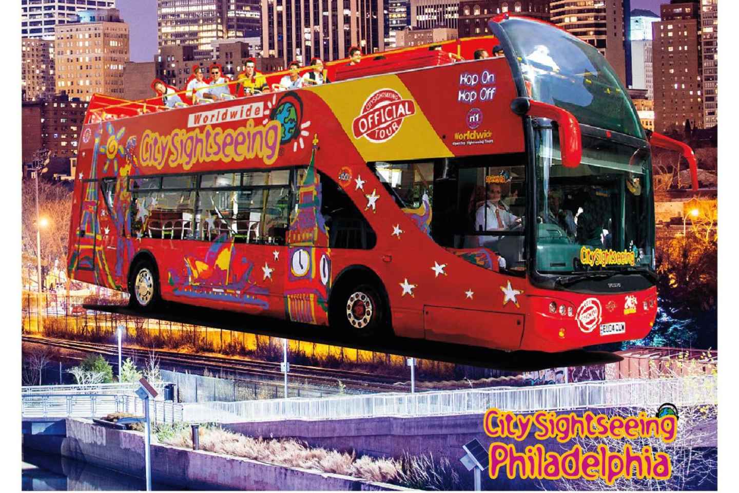 Philadelphia: Open-Top Nighttime Bus Tour - Philadelphia: Open-Top Nighttime Bus Tour
