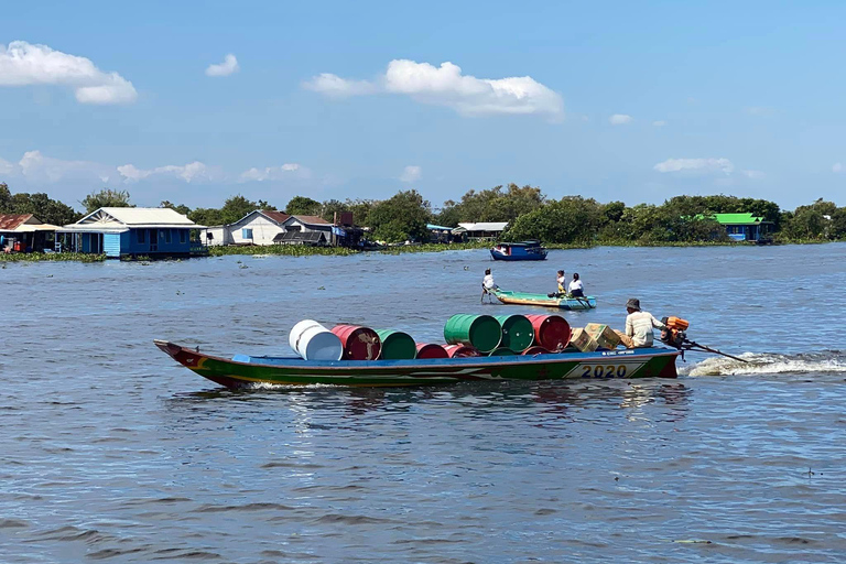 Excursión al Pueblo Flotante, Tonle Sap, Kom Pong Pluk