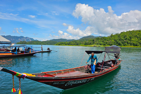 From Phuket: Private Day Trip to Khao Sok with Longtail TourPhuket: Private Day Trip to Khao Sok with Longtail Boat Tour