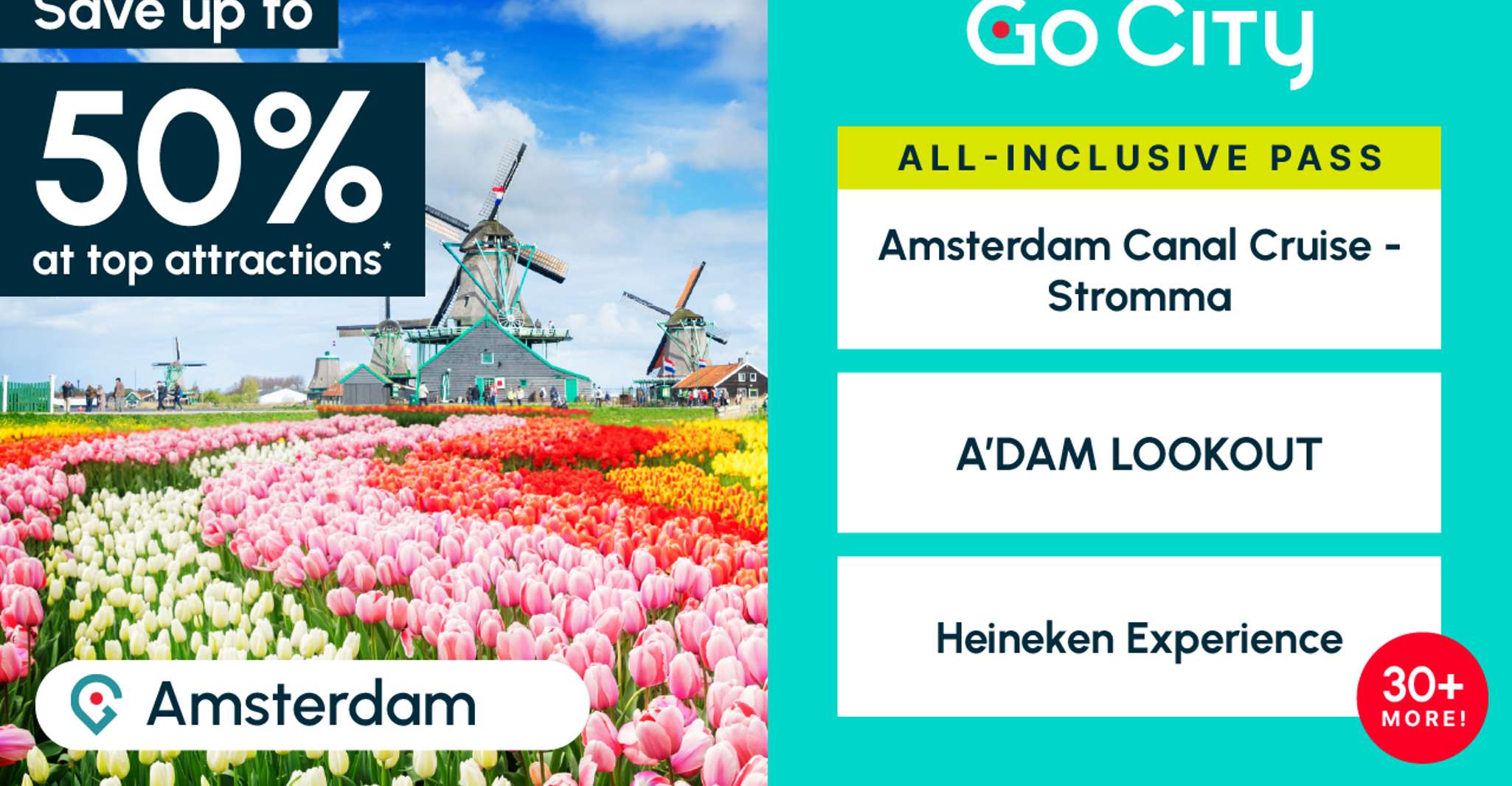 Amsterdam, All-Inclusive Pass with 40+ Things To Do - Housity