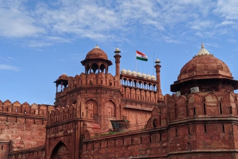 Prywatna wycieczka samochodem All Inclusive po Starym i Nowym DelhiCzerwony Fort, Old Delhi Private
