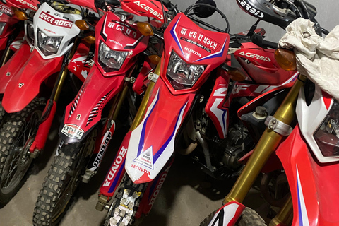 Kathmandu: Self Ride Motorbike Day Adventure in Valley Ridge Kulekhani Reservoir and Chitlang Farm Ride