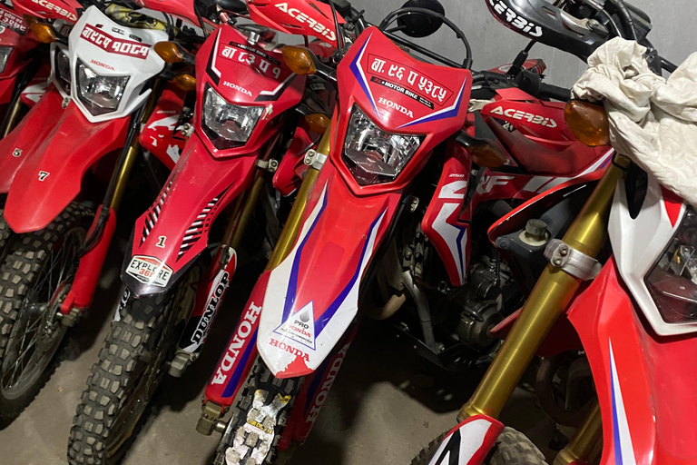 Kathmandu: Self Ride Motorbike Day Adventure in Valley Ridge Kulekhani Reservoir and Chitlang Farm Ride