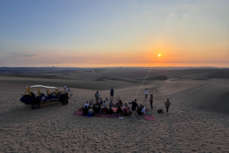 Paracas e Huacachina: Ilhas, Dune Buggy e Piquenique ao Pôr do SolParacas e Huacachina: Ilhas, Buggy nas Dunas e Piquenique ao Pôr do Sol