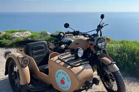 Nizza: Riviera City Tour mit dem Sidecar