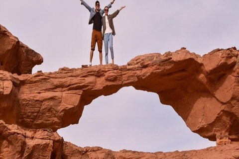 Wadi Rum: Famous place UNESCO Jeep Tour Camel Ride Option Full-Day Tour Hiking Jordan's Highest Mountain