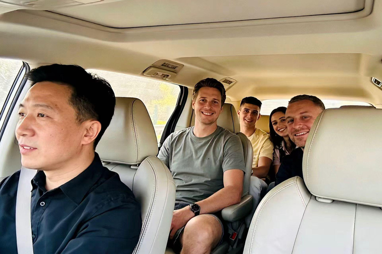Beijing: Mutianyu Great Wall Shared 7-Seat Van Tour & Ticket Option 1: shared 7-Seat Van + Ticket --No Guide