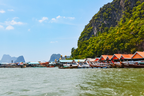 Phuket: James Bond Island Longtailbåt och båttur med havskanoter