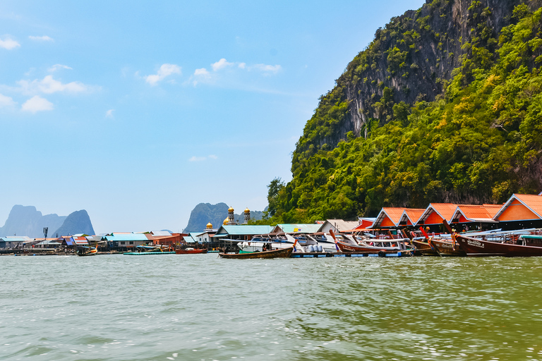 Phuket: Passeio de barco e canoa marítima pela ilha James Bond