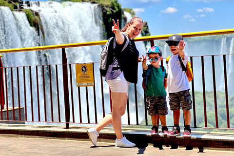 Visite privée des chutes d&#039;Iguaçu côté brésilien et argentin