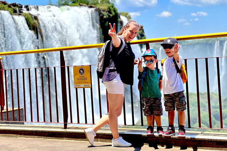 Visite privée des chutes d&#039;Iguaçu côté brésilien et argentin