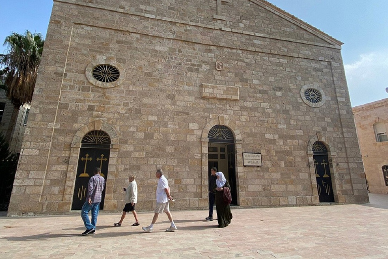 Excursión de un día a Ammán - Madaba - Monte Nebo - Mar MuertoAmmán-Madaba-Monte Nebo-Mar Muerto Excursión de un día en minibús 10 pax