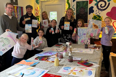 Manchester: Private Art/Craft Workshop guided by an artist.