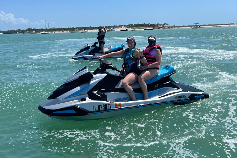 St. Pete: Guided Jet Ski Tour with Island Hopping