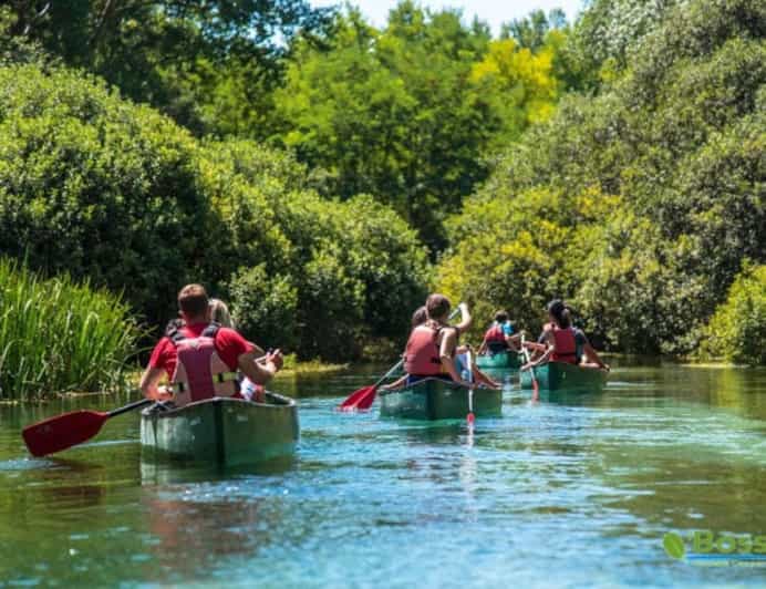 Canoe ride on Piediluco lake with lunch
