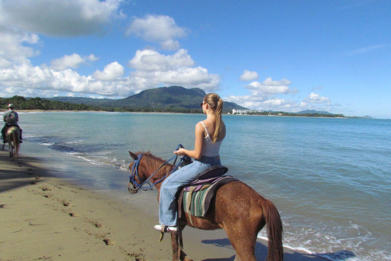 Puerto Plata: Horseback Tour of the Beach and Local Community