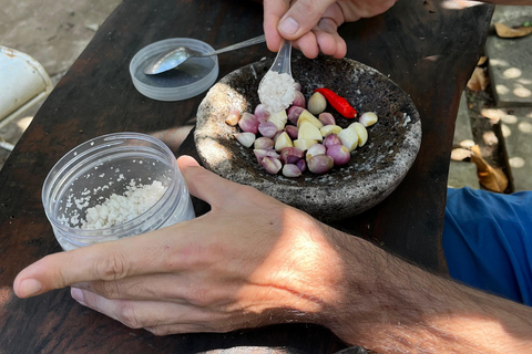 Aula de culinária indonésia em Yogyakarta