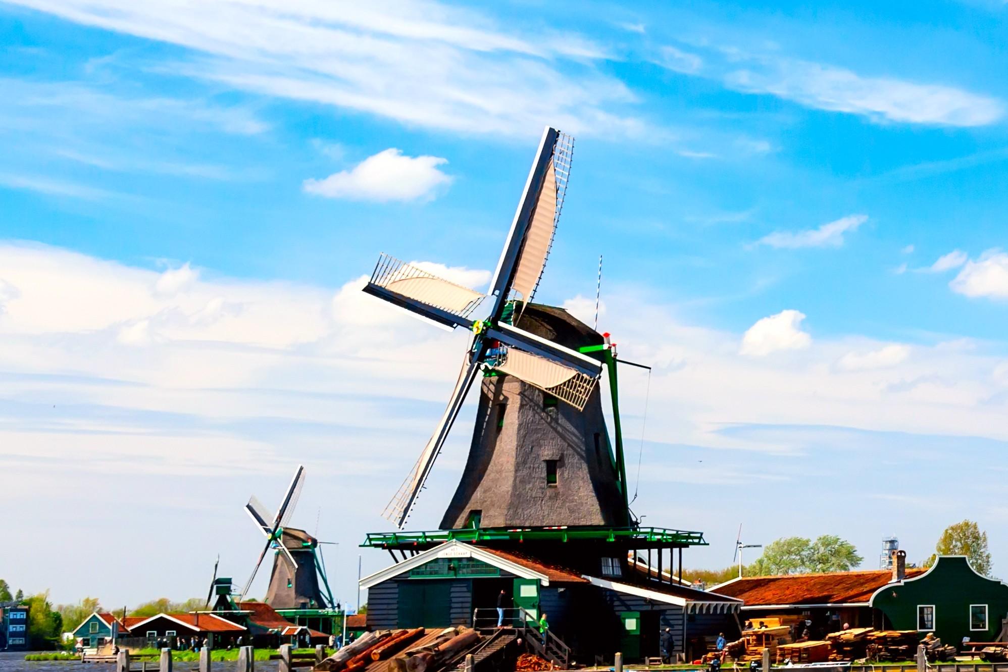 Amsterdam: Zaanse Schans, Käseverkostung & Volendam-Tour