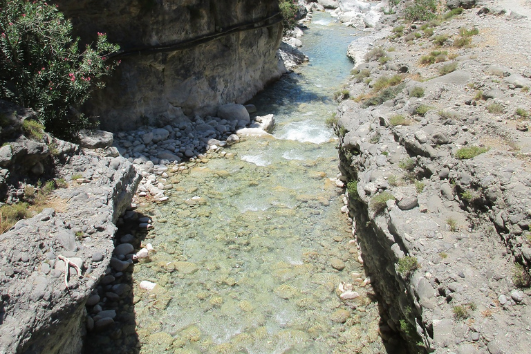 From Rethymno: Samaria Gorge Full-Day Trek with Pickup From Panormo, Lavris, Scaleta, Sfakaki, Stavromenos