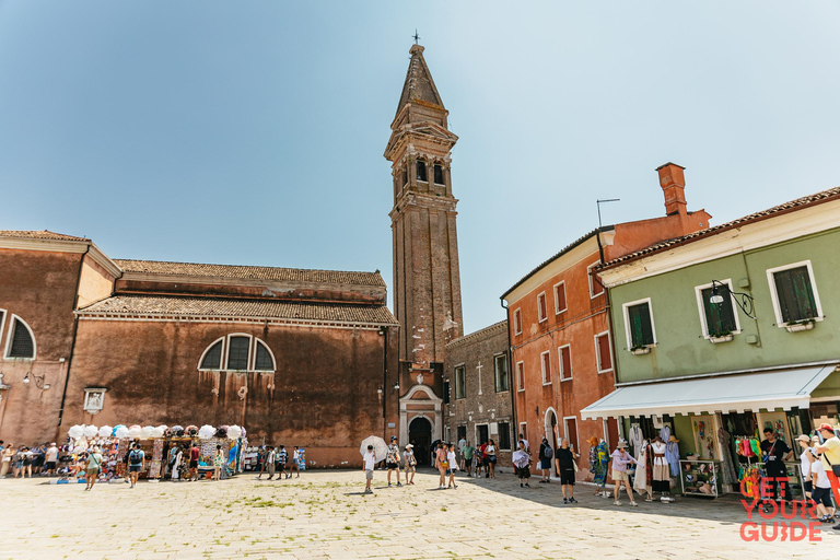 Wenecja: Murano, Burano, wyspa Torcello i wycieczka po fabryce szkłaWyjazd z dworca kolejowego S. Lucia