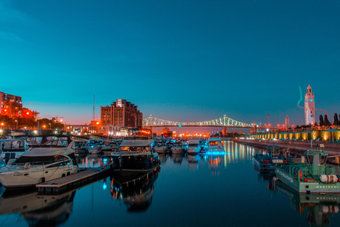 Montreal: Excursão a pé pela Velha Montreal ao anoitecer