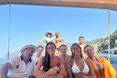 Private boat tour from Positano to Capri