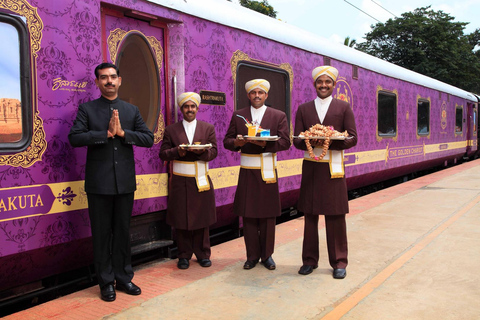 Vanuit Delhi; privé Taj Mahal luxe treinreis op dezelfde dag2AC klasse trein met toegangsbewijs