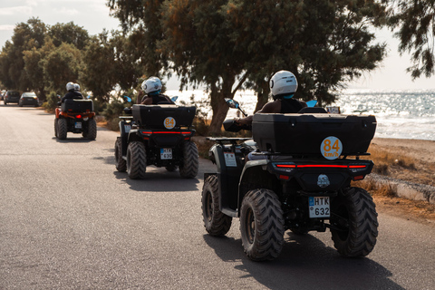 Z Heraklionu: Quad Safari Wild Crete Evening Tour