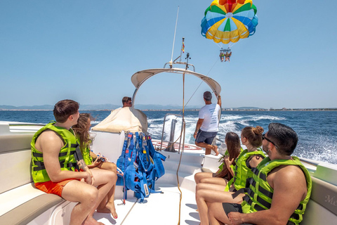 Lanzarote: Parasailing avontuur in Puerto del CarmenParasailen voor 3 personen